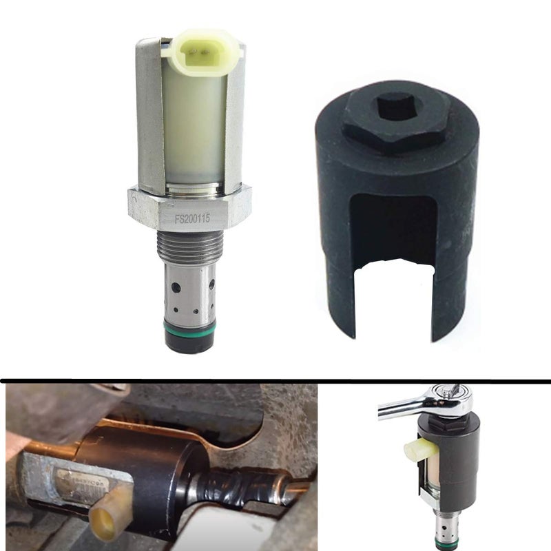 TIKSCIENCE 6.0 IPR Valve with Socket, Injector Pressure Regulator for 2003-2010 Ford 6.0L V8 Powerstroke Diesel Turbocharged Excursion F250 F350 F450 Super Duty E350 E450 - Image 3